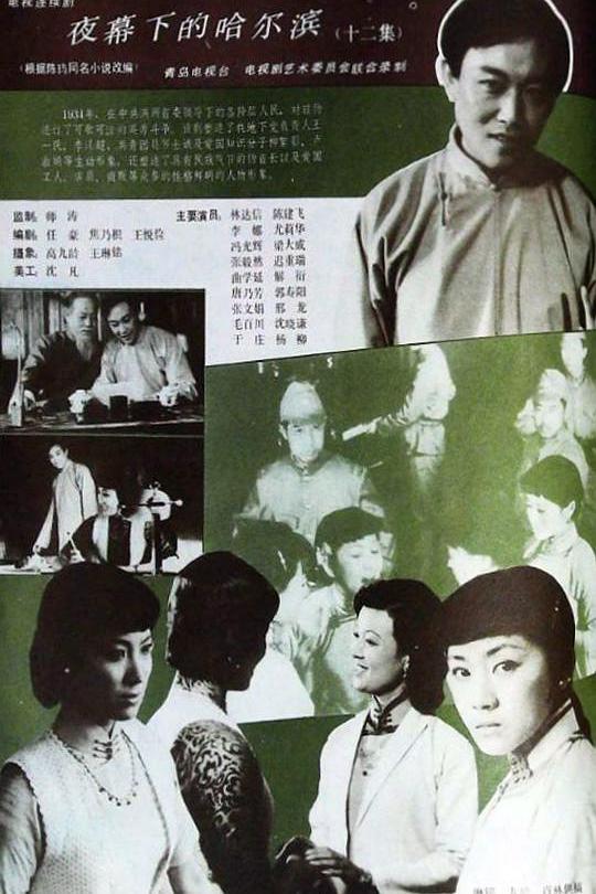夜幕下的哈尔滨